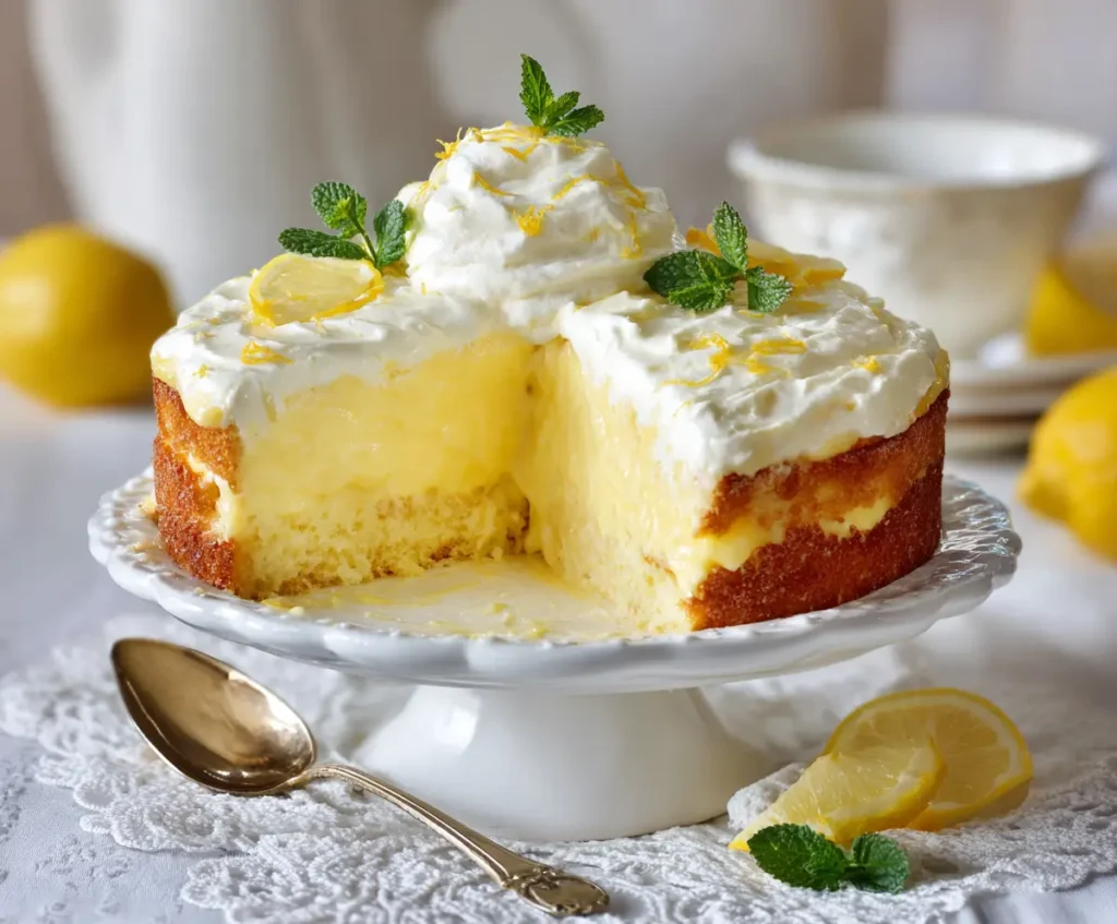 Italian Lemon Cream Cake