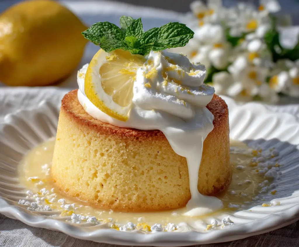Italian Lemon Cream Cake
