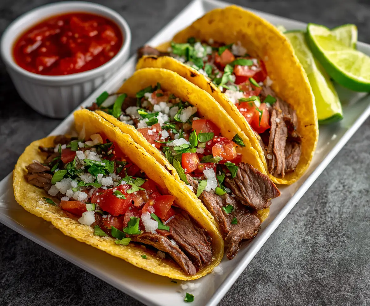 Juicy Homemade Steak Tacos