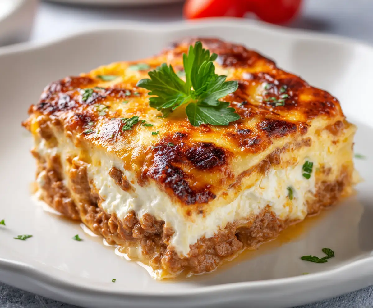 Keto Lasagna with Cottage Cheese