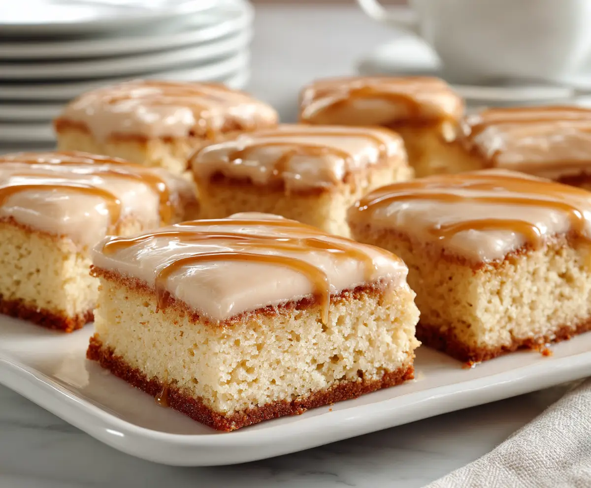 Maple Donut Bars