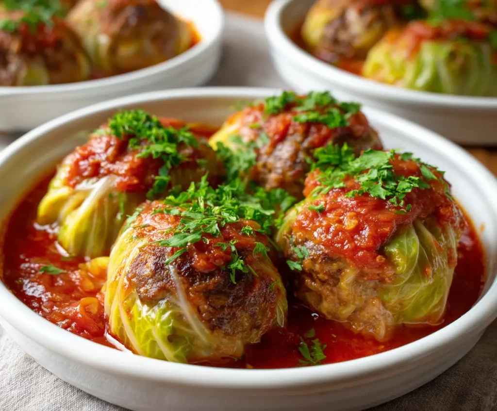 Meatball Cabbage Rolls