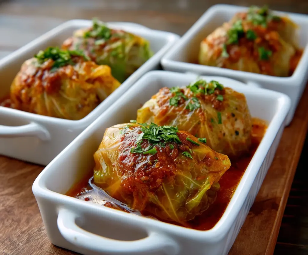 Meatball Cabbage Rolls 