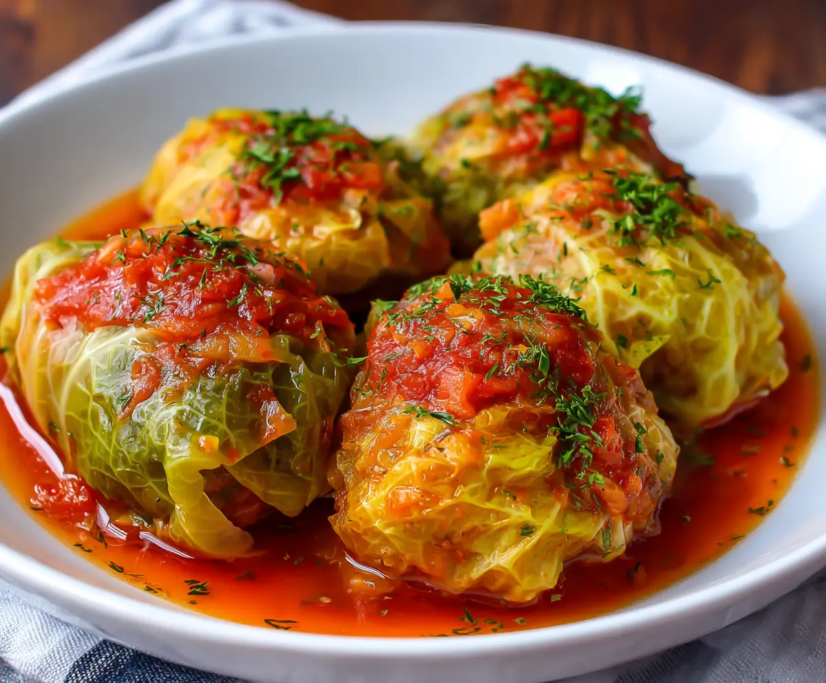 Meatball Cabbage Rolls