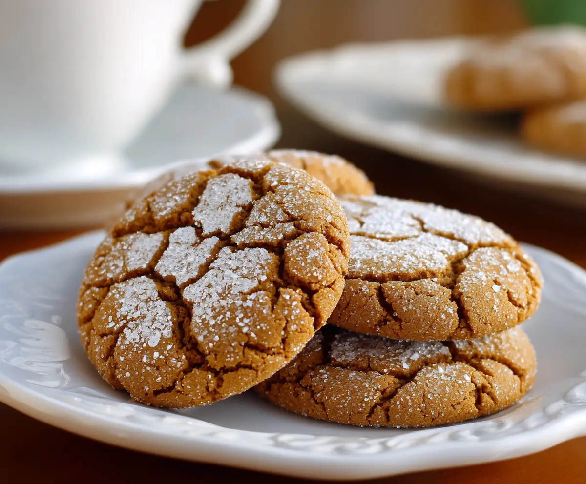 Molasses Crackle Cookie