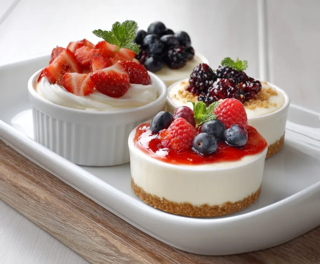 No Oven Desserts