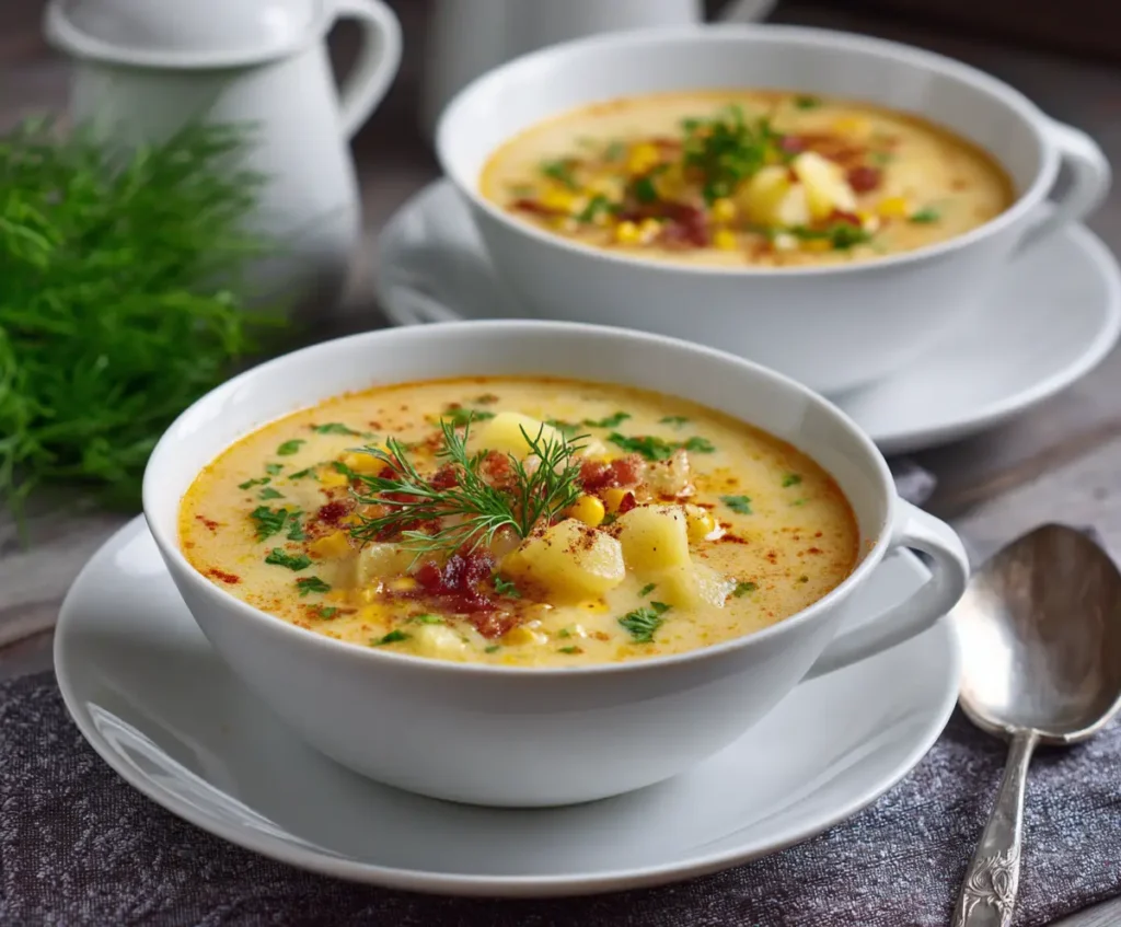Potato Corn Chowder Soup