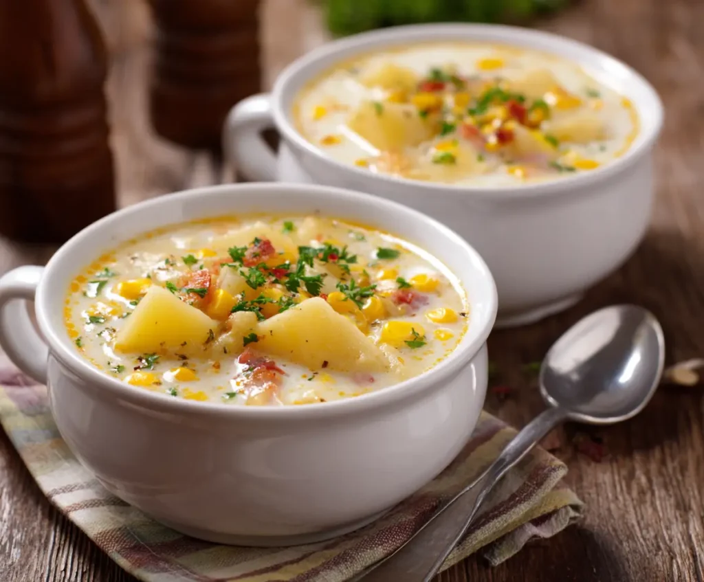 Potato Corn Chowder Soup
