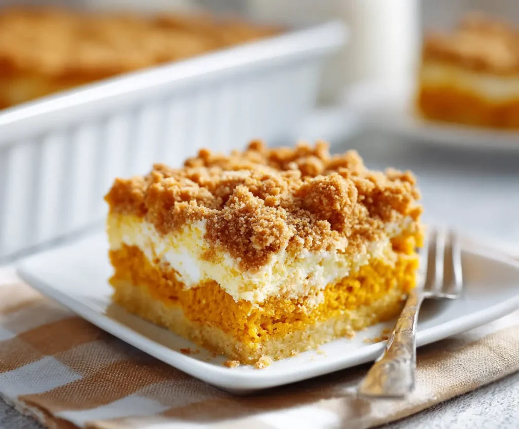 Pumpkin Cream Cheese Crumb Cake