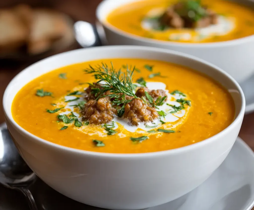 Pumpkin Sausage Soup