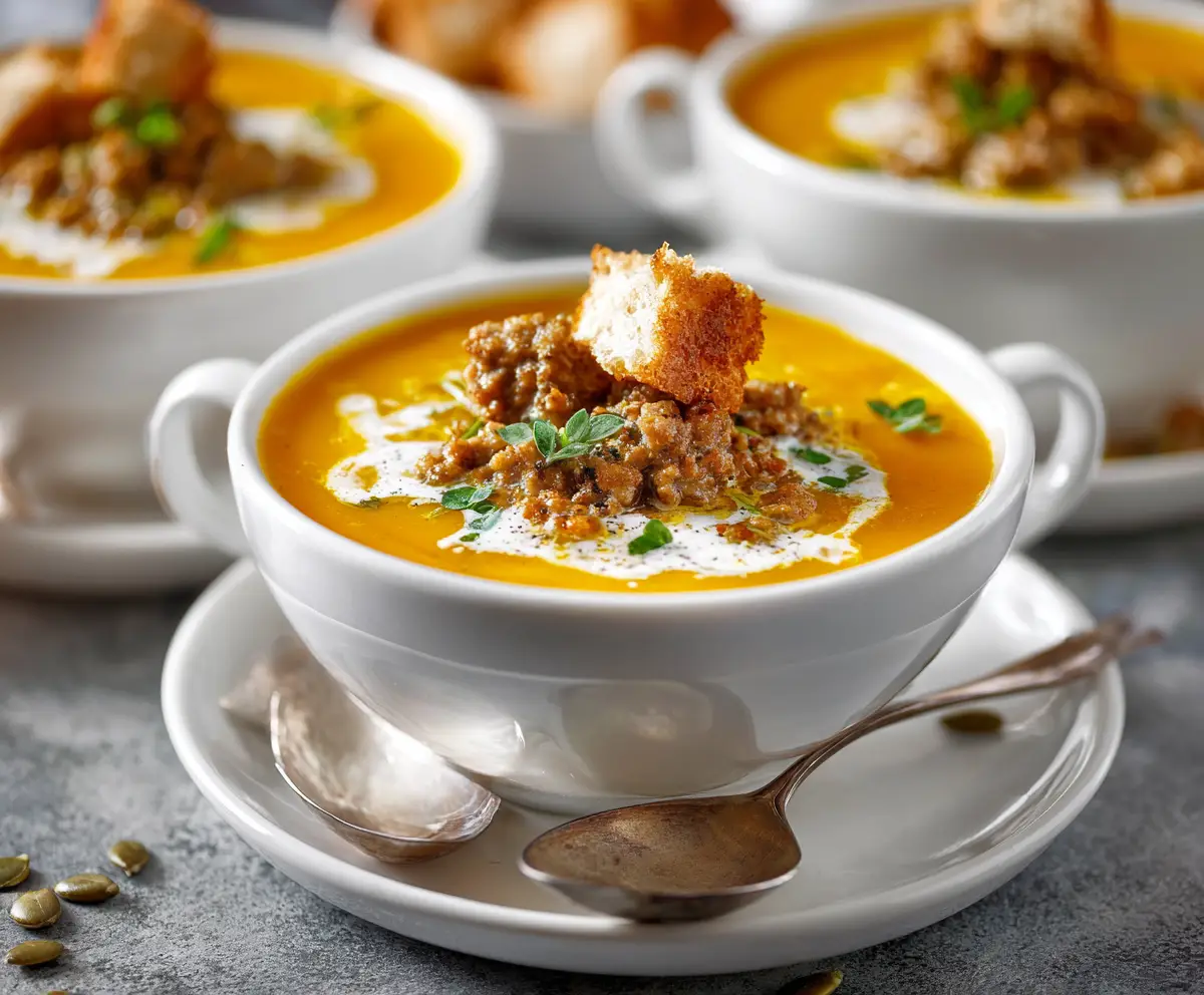 Pumpkin Sausage Soup
