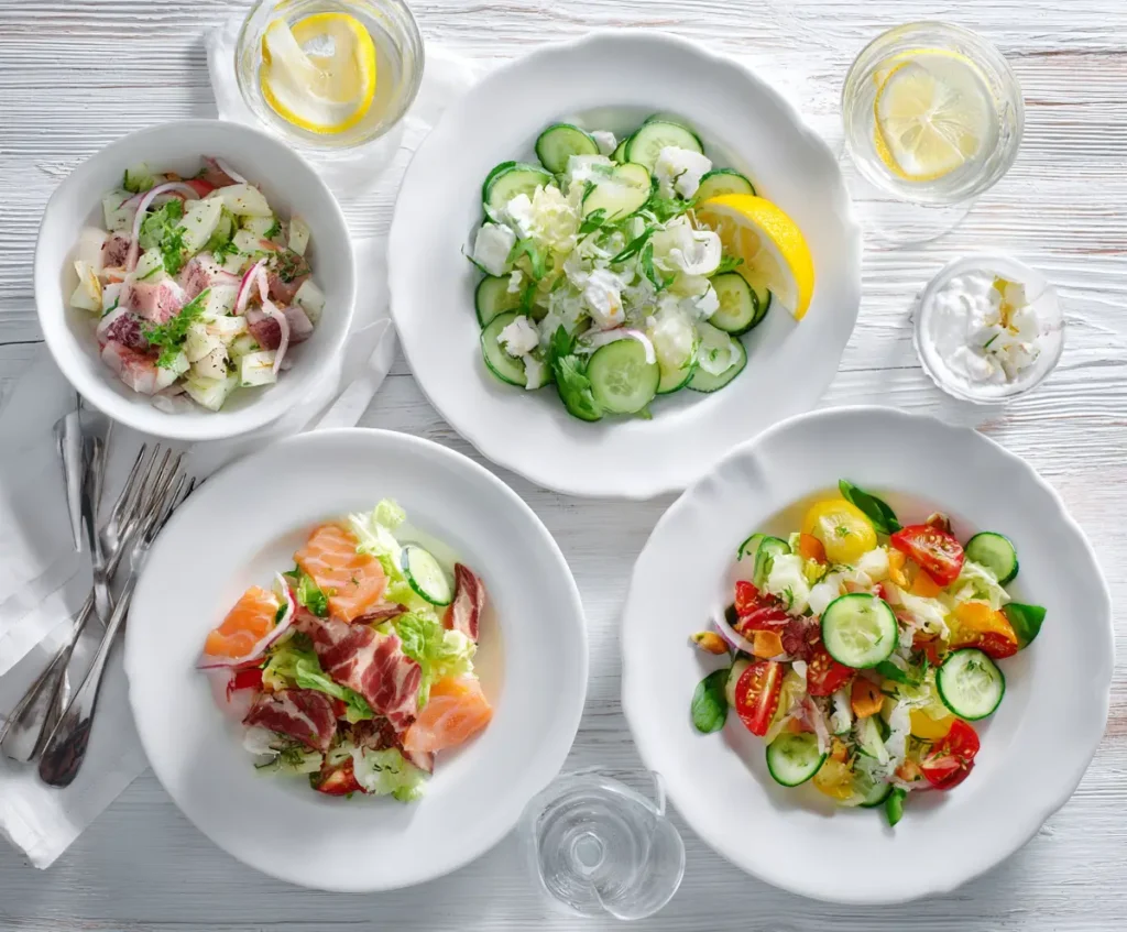 Refreshing Cold Summer Meals 