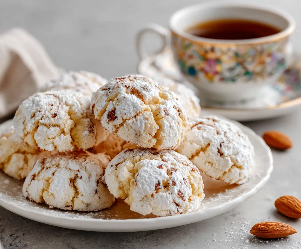 Ricciarelli Italian Almond Cookies