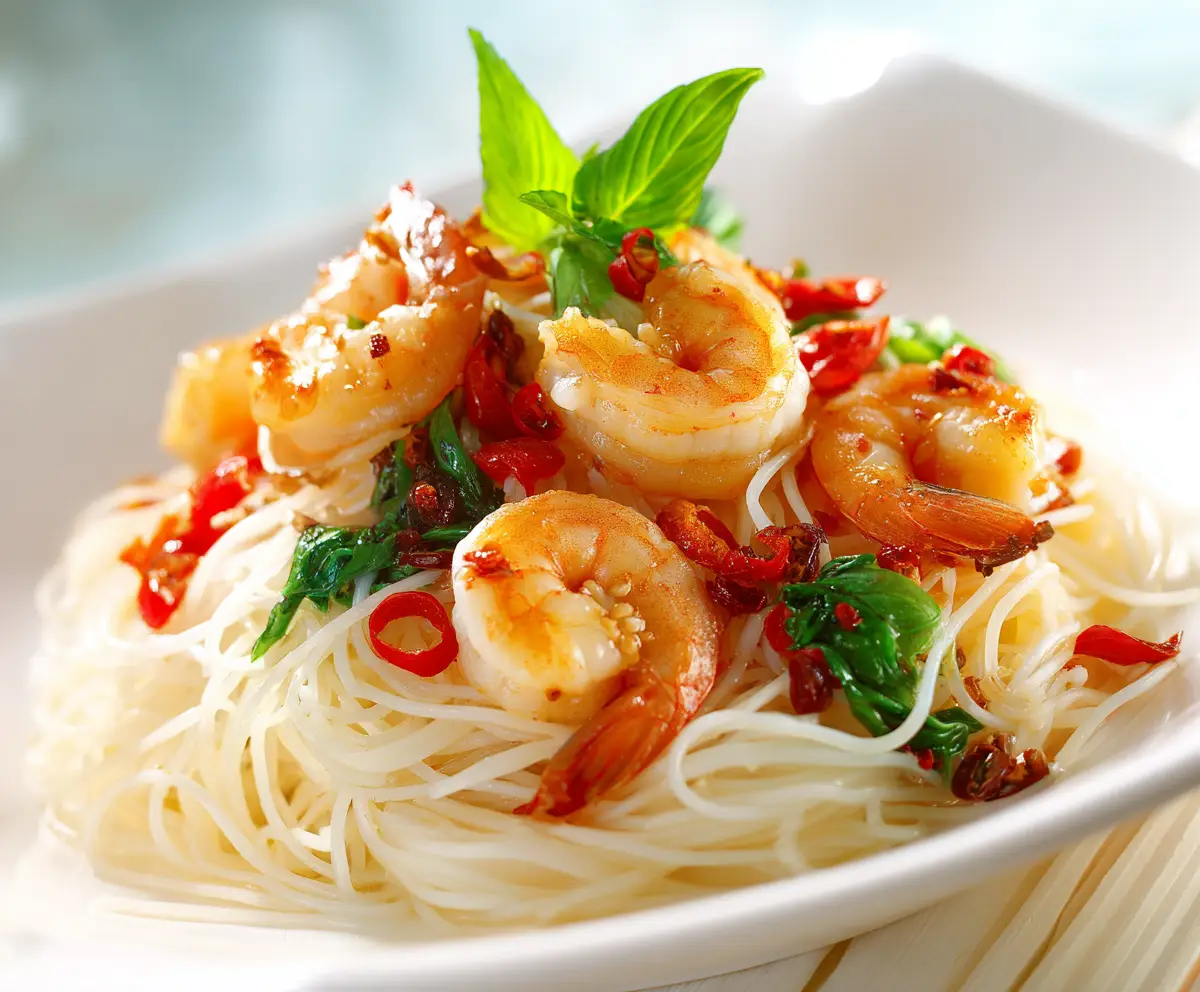Shrimp Stir Fry with Noodles