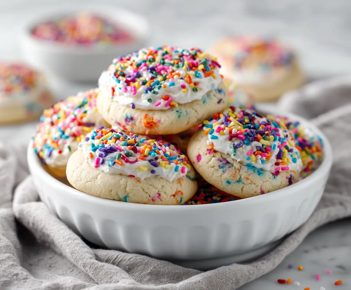 Soft & Fluffy Sourdough Lofthouse Cookies
