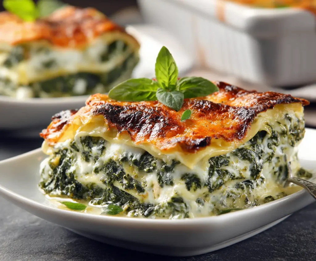 Spinach-Basil Lasagna