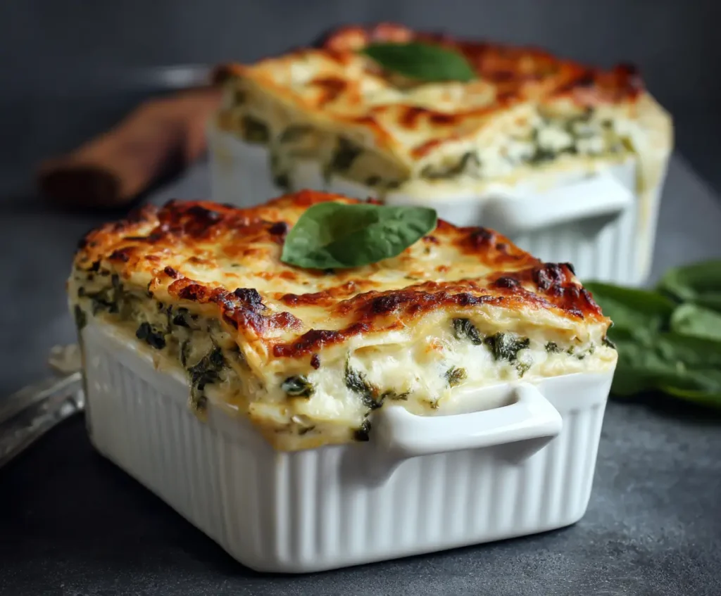 Spinach-Basil Lasagna