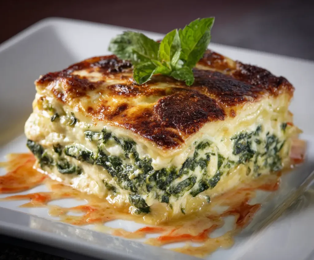 Spinach-Basil Lasagna