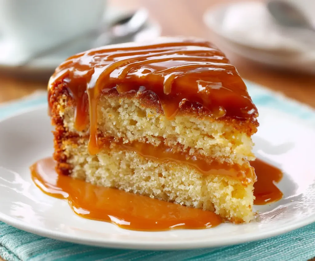 Sweet and Delicious Caramel Cake Recipe