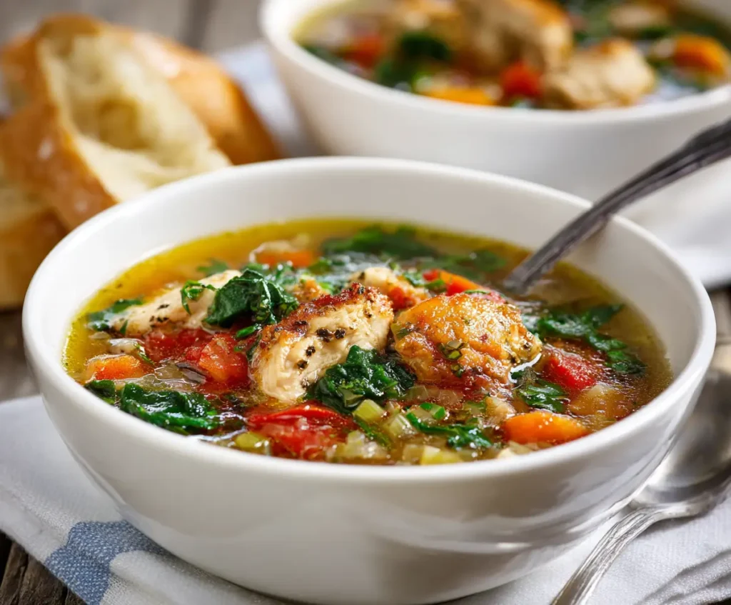 Tuscan Chicken Soup