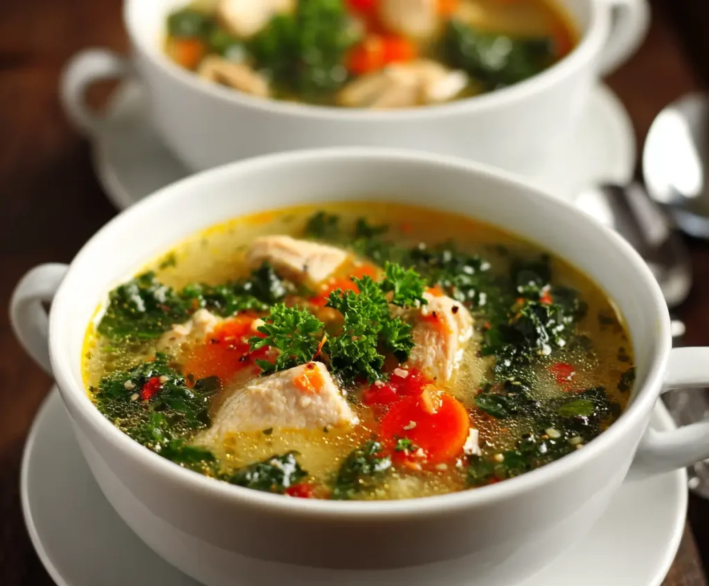 Tuscan Chicken Soup