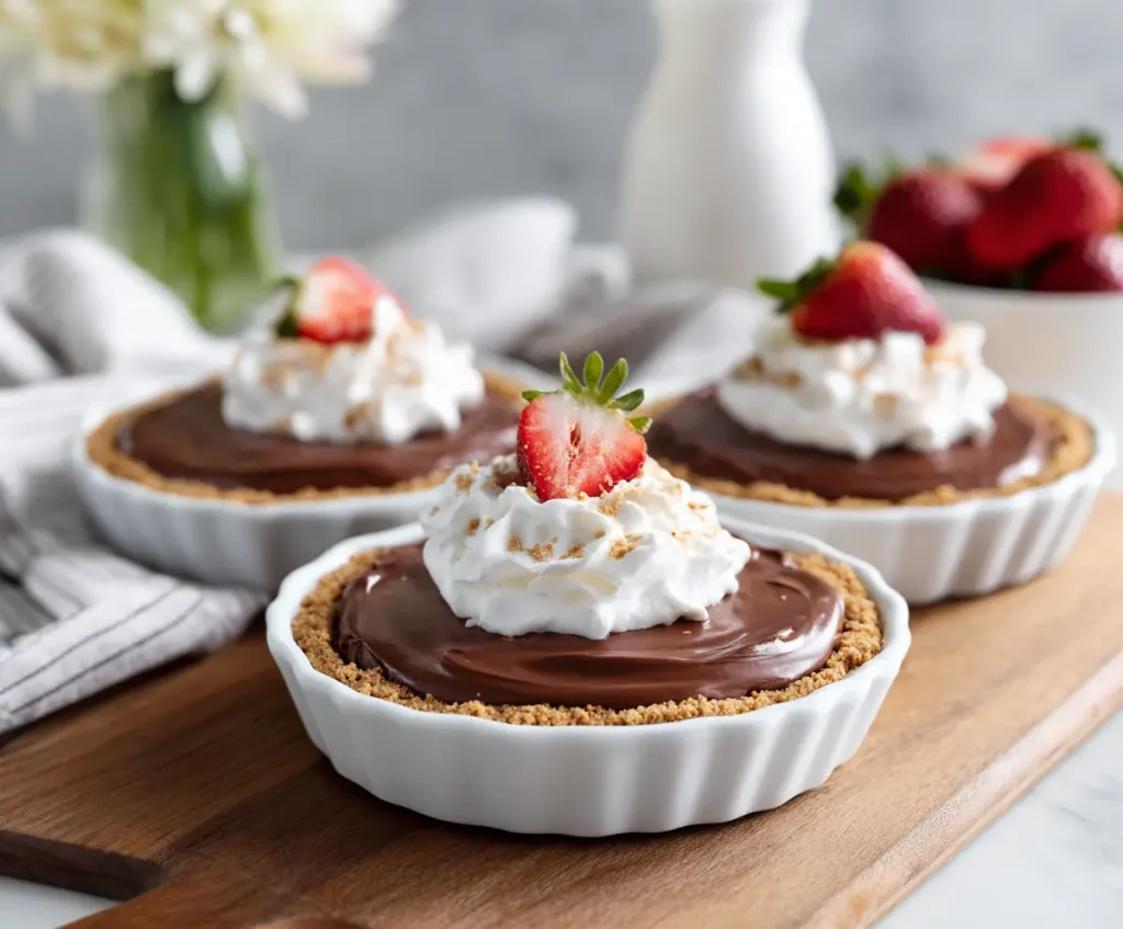 Ultimate No-Bake Nutella Pie 