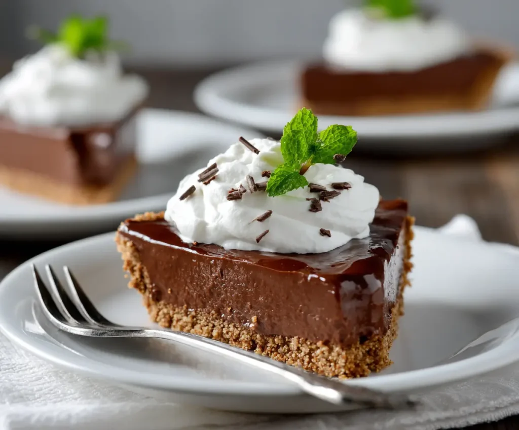Ultimate No-Bake Nutella Pie