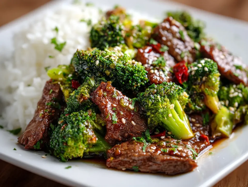 Beef Broccoli Stir Fry