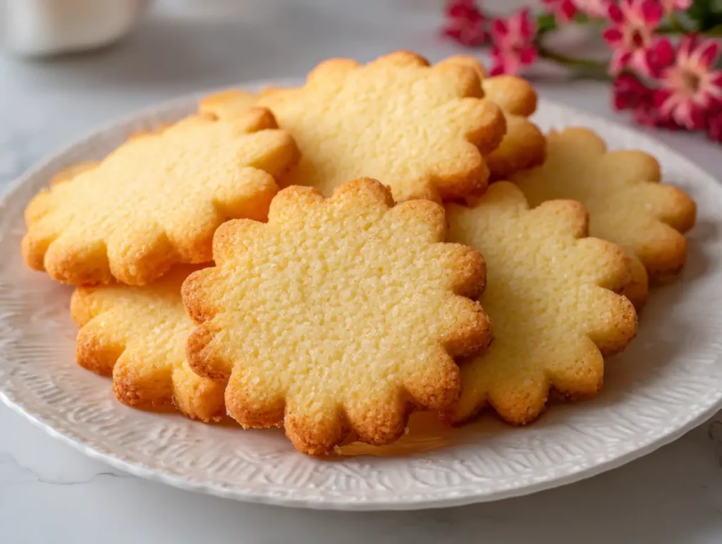 Buttery Shortbread Cookies