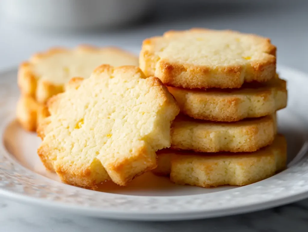 Buttery Shortbread Cookies