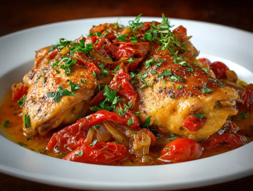 Chicken Cacciatore 