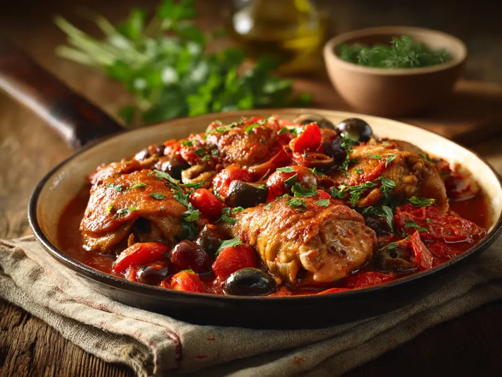 Chicken Cacciatore