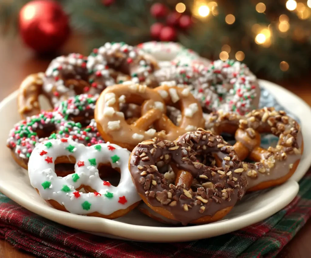 Christmas Pretzel Ideas