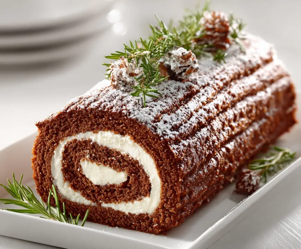 Classic Yule Log Cake Recipe