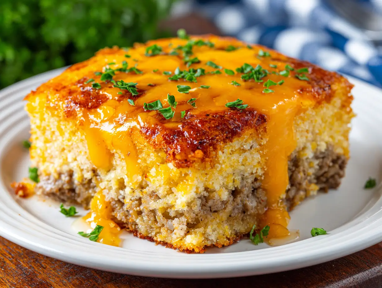 Cowboy Cornbread Casserole