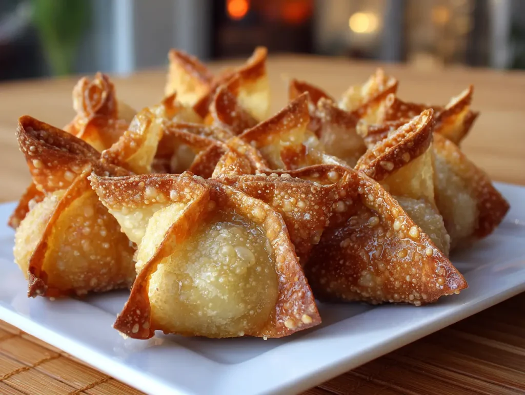 Crispy Chicken Wontons 