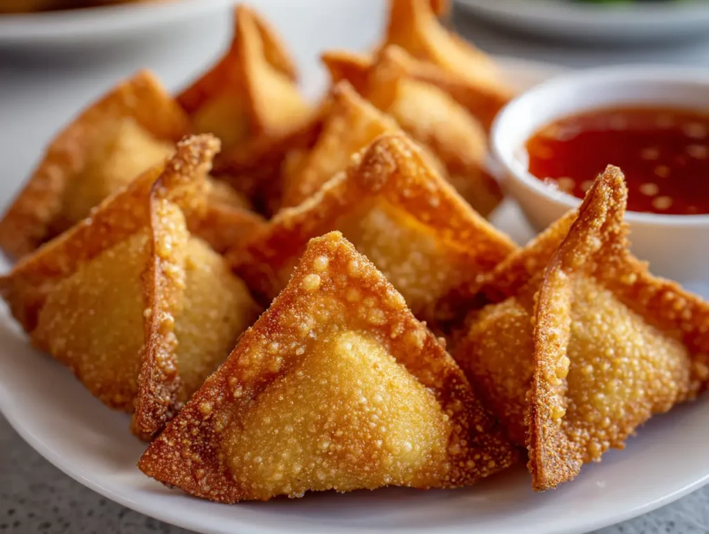 Crispy Chicken Wontons 