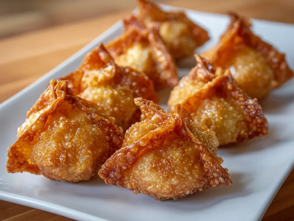 Crispy Chicken Wontons