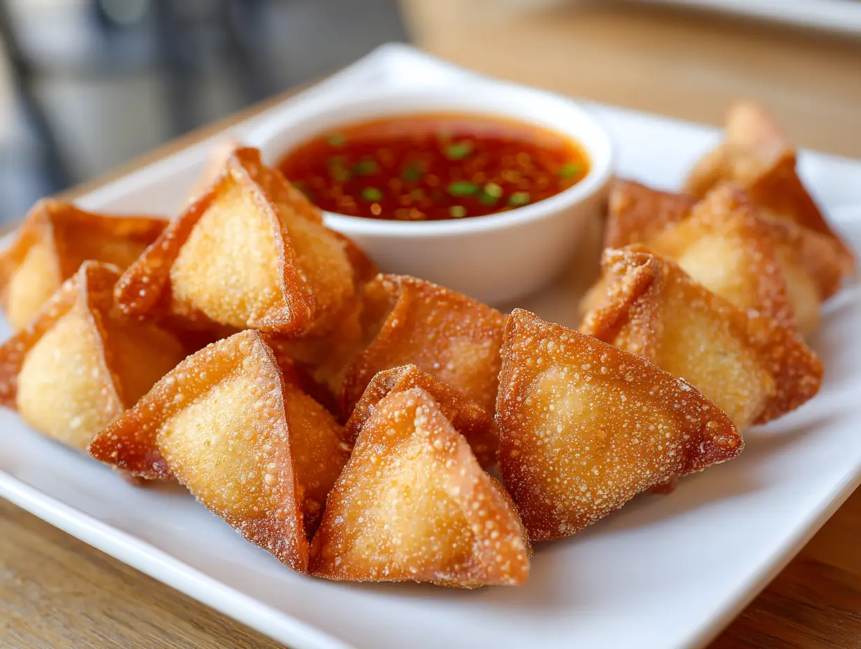 Crispy Chicken Wontons