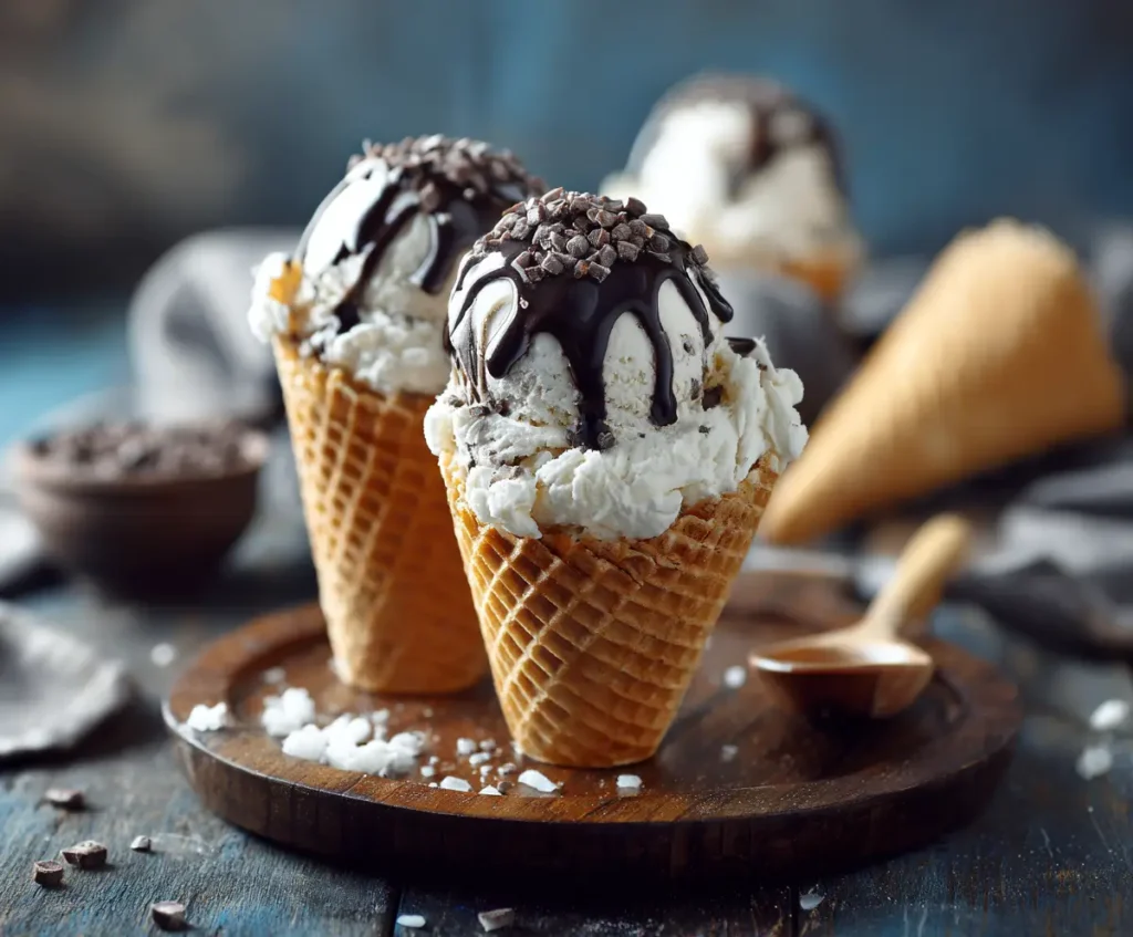 Crispy Homemade Ice Cream Cone Recipe