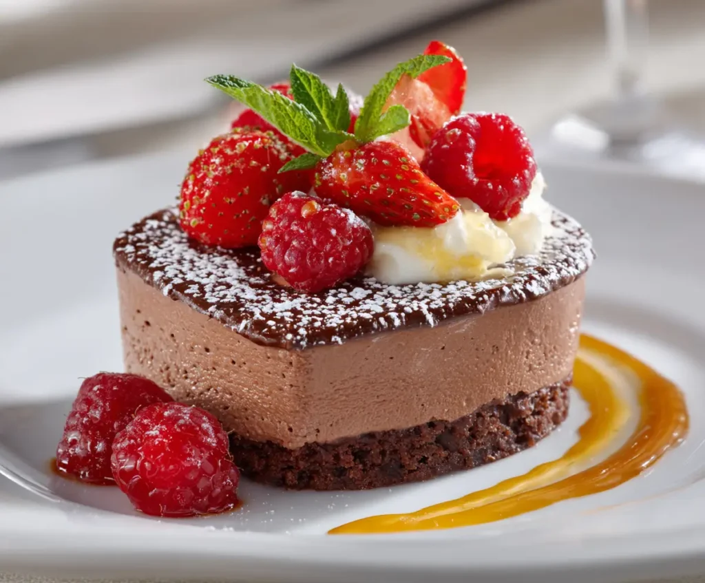 Decadent Chocolate Mousse Cake