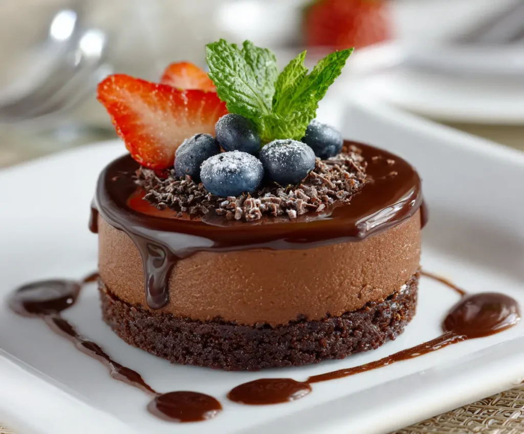 Decadent Chocolate Mousse Cake