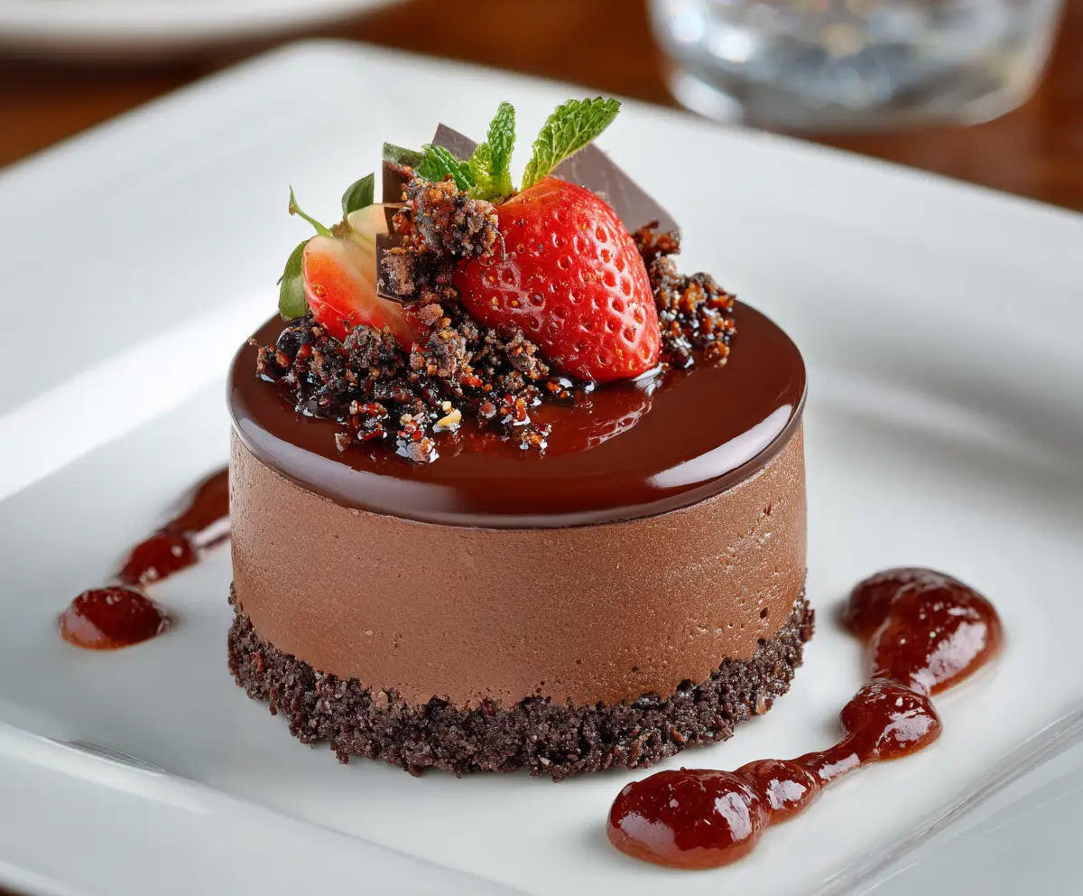 Decadent Chocolate Mousse Cake