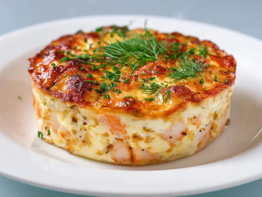 Delicious Seafood Gratin Cake 