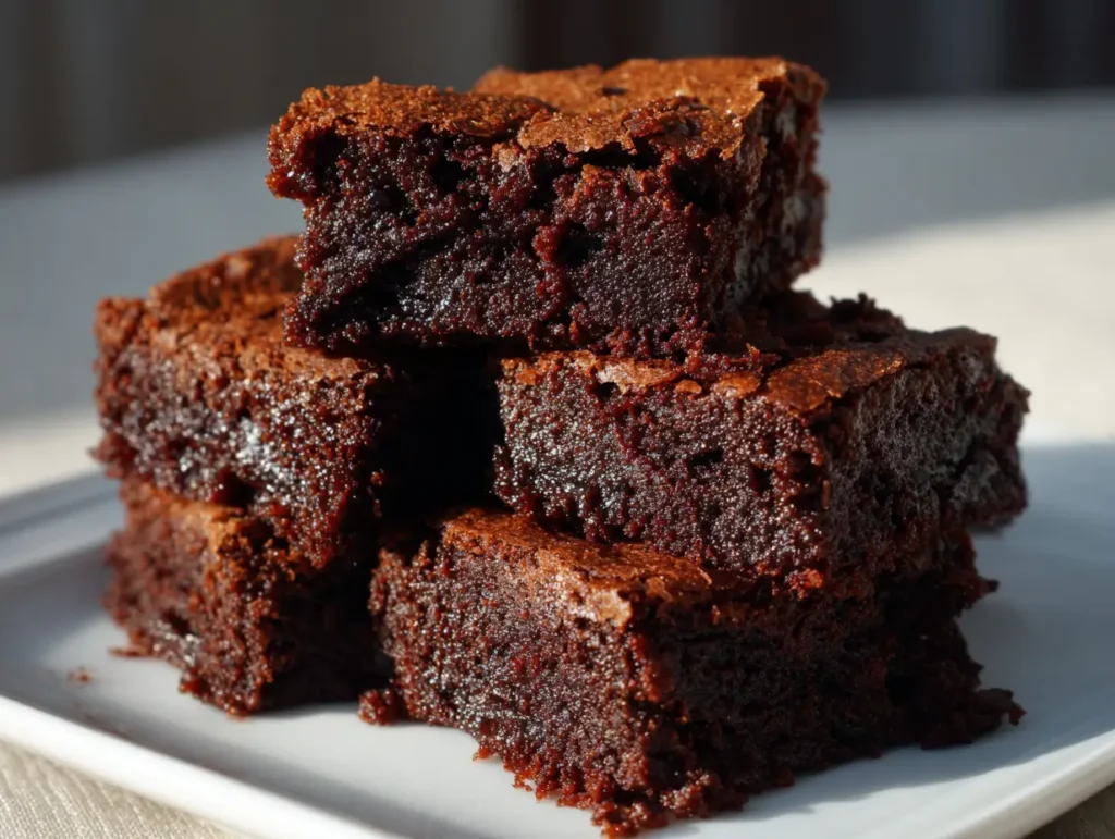 Eggless Brownies 