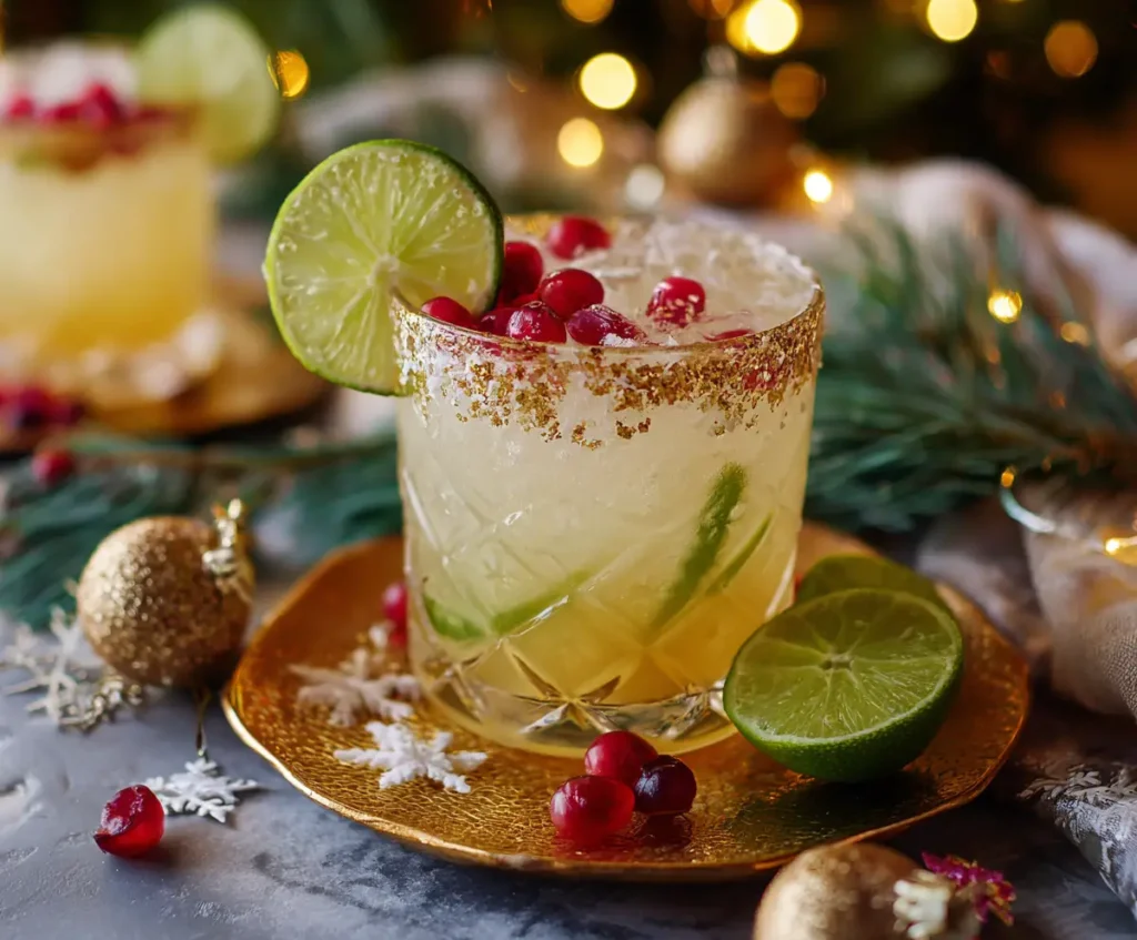 Festive Christmas Margarita Recipe