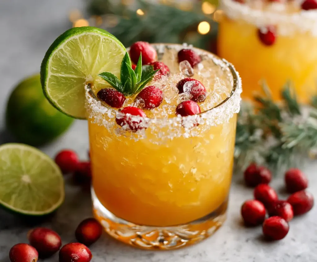 Festive Christmas Margarita Recipe