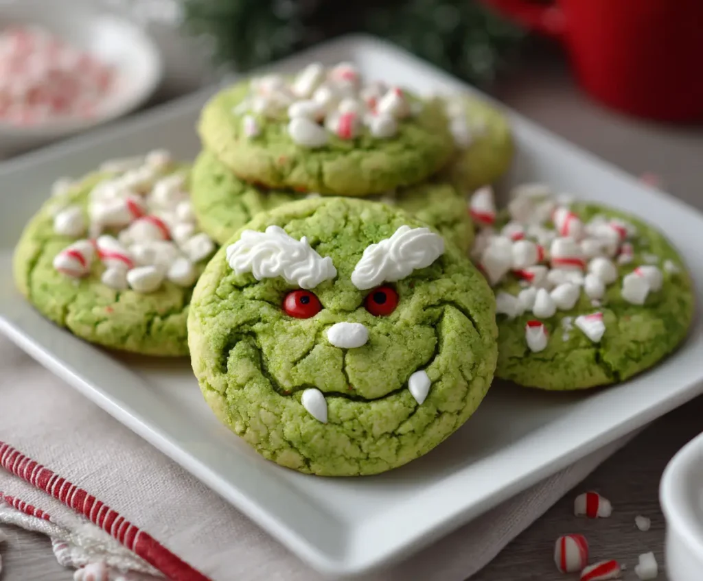 Festive Grinch Cookies Recipe 