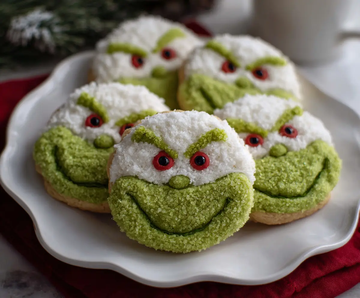 Festive Grinch Cookies Recipe