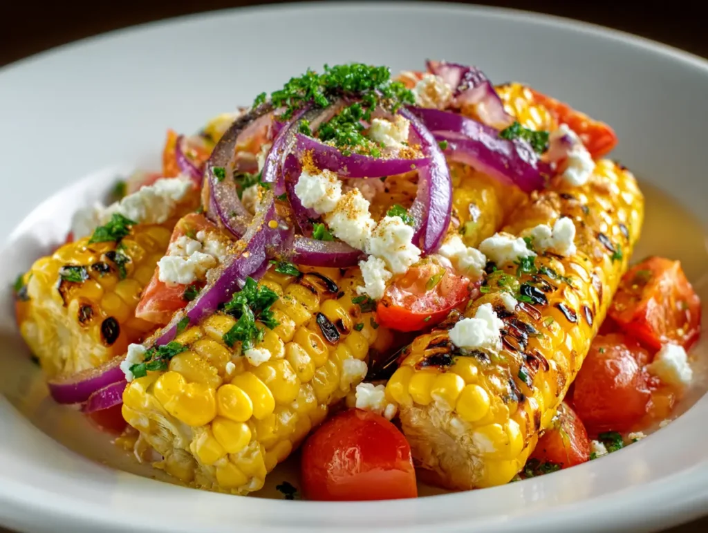 Fresh & Flavorful Grilled Corn Salad